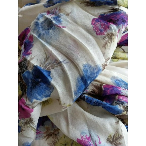 BODEN CECILY Special occasion DRESS WH597 SIZE US 4 Multi-color Floral NWT lined - Picture 7 of 7